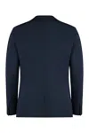 Paul & Shark Men's Single-breasted Two-button Jacket In Blue