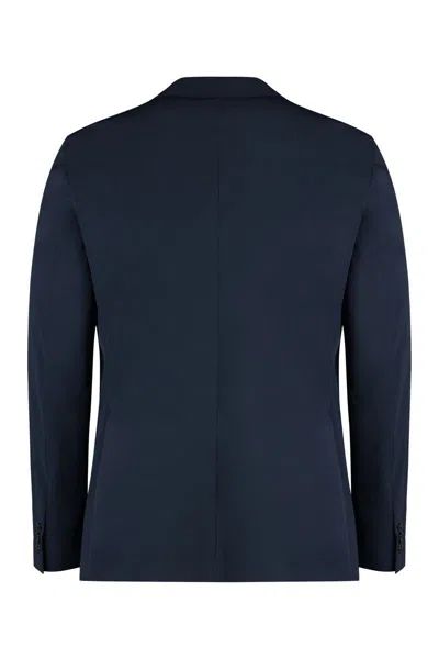 Paul & Shark Men's Single-breasted Two-button Jacket In Blue