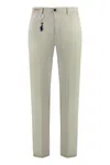 Paul & Shark Shark-charm Trousers In Ecru