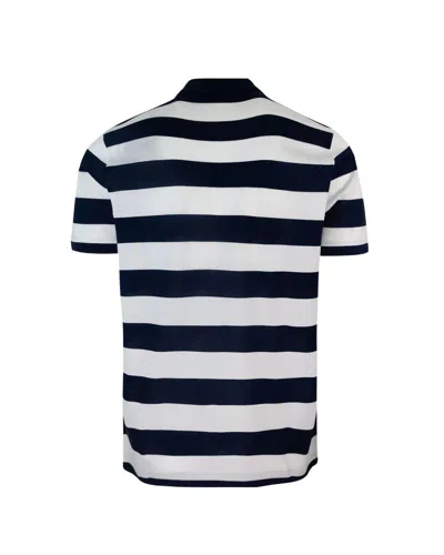 Paul & Shark Striped Cotton Polo Shirt