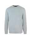 Paul & Shark Maglia Grigia Con Patch Logo Cucito In Grey