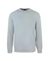 Paul & Shark Maglia Grigia Con Patch Logo Cucito In Grey