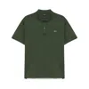 Paul & Shark Logo-patch Polo Shirt In Green