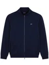 Paul & Shark Full-zip Cotton Blend Sweatshirt Clothing In Blue