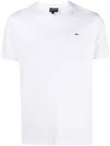 Paul & Shark Logo Patch Cotton T-shirt Clothing In White