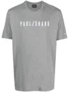 Paul & Shark Crew Neck Lightweight T-shirt In Gray