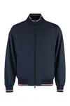 Paul & Shark Stripe Detailing Zip Jacket In Blue