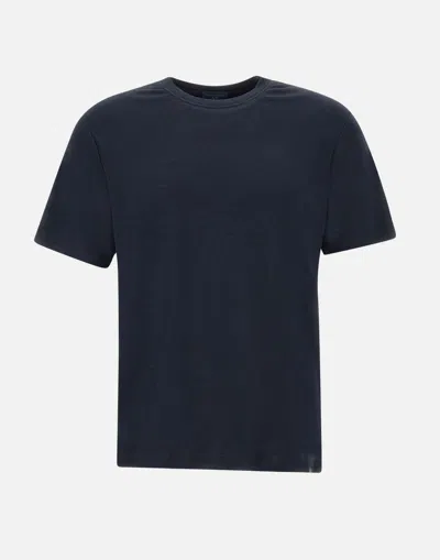 Paul & Shark Crew-neck T-shirt In Blue