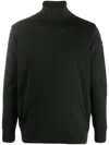 Paul & Shark Wool Turtleneck In Black