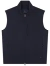Paul & Shark Gilet Dynamic Stretch In Blue