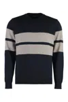 Paul & Shark Virgin Wool Crew-neck Sweater