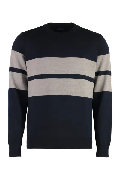 PAUL & SHARK PAUL & SHARK VIRGIN WOOL CREW-NECK SWEATER