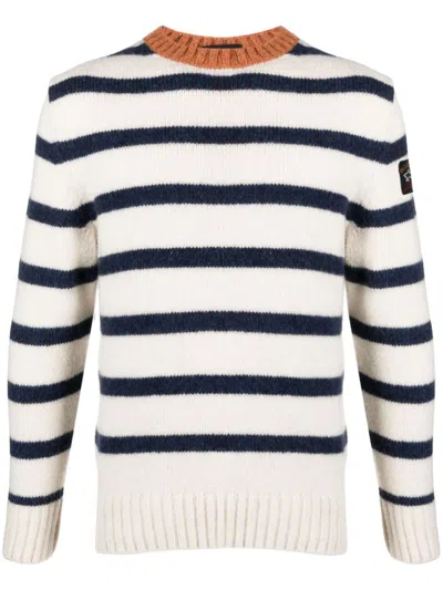 PAUL & SHARK PAUL & SHARK WOOL-BLEND CREW-NECK SWEATER