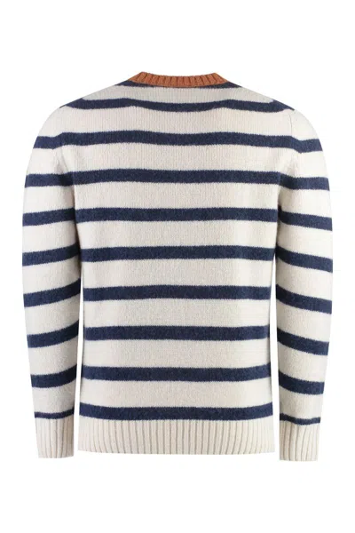 PAUL & SHARK PAUL & SHARK WOOL-BLEND CREW-NECK SWEATER