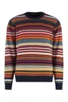 Paul & Shark Wool-blend Crew-neck Sweater In Blue