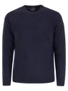 Paul & Shark Men's Wool Crew Neck With Arm Patch