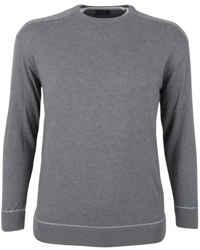 Pre-owned Paul & Shark Yachting Men's Pullover Sweater Jumper Size 3xl Wool & Cashmere In Gray