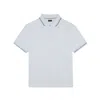 Paul & Shark Stripe-trim Polo Shirt In Bianco