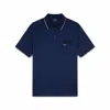 Paul & Shark Polo In Cotone Perlé Con Taschino In Blu