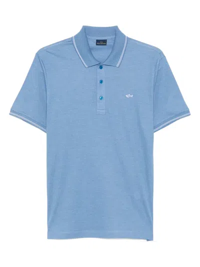 Paul & Shark Piqué Cotton Polo Shirt
