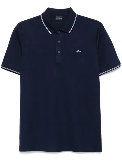 PAUL & SHARK PIQUÉ COTTON POLO SHIRT