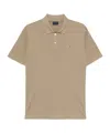 Paul & Shark Piqué Cotton Polo Shirt In Nude