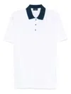 Paul & Shark Piqué Polo Shirt In White