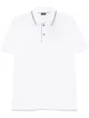 Paul & Shark Piquet Polo Shirt In White
