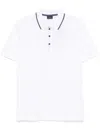 Paul & Shark Piquet Polo Shirt In White