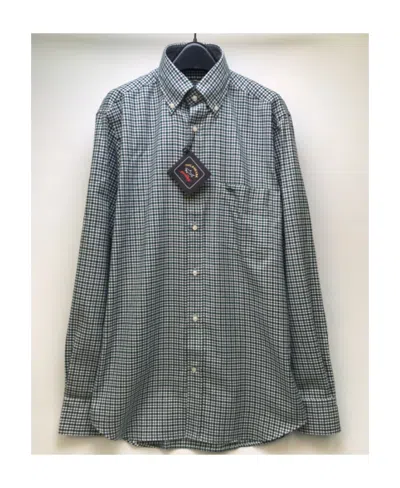 Paul & Shark Plaid Shirt In Gray