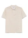 Paul & Shark Plain Polo Shirt In Neutrals