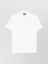 Paul & Shark Polo In Jersey Di Cotone Con Logo Ricamato In White