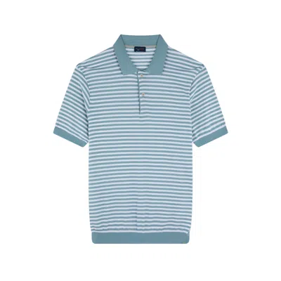 Paul & Shark Polo Shirt In Fresh Cotton With Contrasting Trims In White