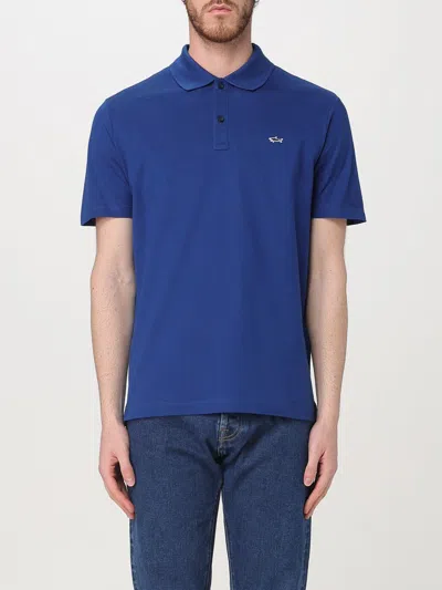 Paul & Shark Polo Shirt  Men Color Blue 1