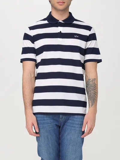 PAUL & SHARK POLO SHIRT PAUL & SHARK MEN COLOR BLUE,G53501009