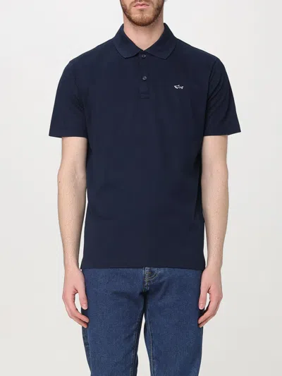 PAUL & SHARK POLO SHIRT PAUL & SHARK MEN COLOR BLUE,G57201009