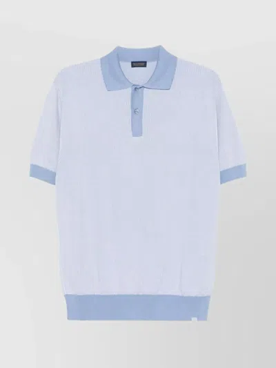 PAUL & SHARK POLO SHIRT WITH SHORT SLEEVES AND COLLAR