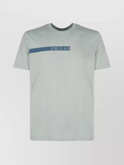 PAUL & SHARK PRINTED CREW NECK T-SHIRT