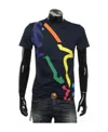 Paul & Shark Printed Short-sleeved T-shirt In Black