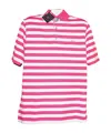 Paul & Shark Pull-down Short-sleeved Polo Shirt In Pink