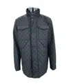 Paul & Shark Quilted Cotton Suit In Black