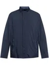 Paul & Shark Reversible Bomber Jacket In Blau