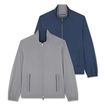 Paul & Shark Giubbotto Typhoon® Platinum Reversibile In Grigio Avio