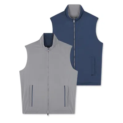 Paul & Shark Gilet Typhoon® Platinum Reversibile In Grigio Avio