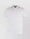 Paul & Shark Ribbed Edges Polo Shirt With Short Sleeves