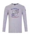 PAUL & SHARK ROUND COLLAR AND LONG-SLEEVED T-SHIRT