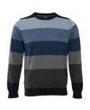 Paul & Shark Round-neck Long-sleeved Sweater In Black