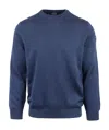 Paul & Shark Round Neck Sweater In Blue