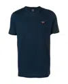 Paul & Shark Embroidered Logo T-shirt In Black