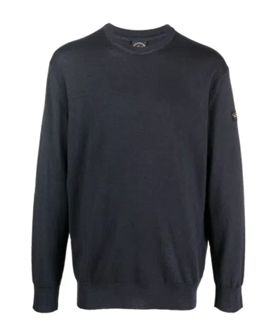 PAUL & SHARK ROUND-NECK VIRGIN-WOOL JUMPER